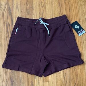 NWT Fourlaps Rush Shorts in Fudge